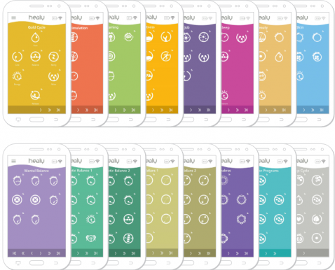 Frequenzuniversum Healy Programme